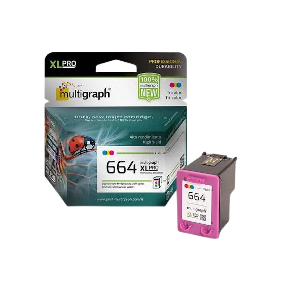 TINTA MULTIGRAPH 664 XL COLOR