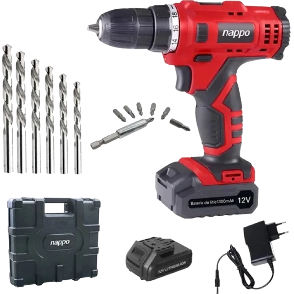 KIT TALADRO INALAMBRICO NAPPO NHK-054 - imagen 2