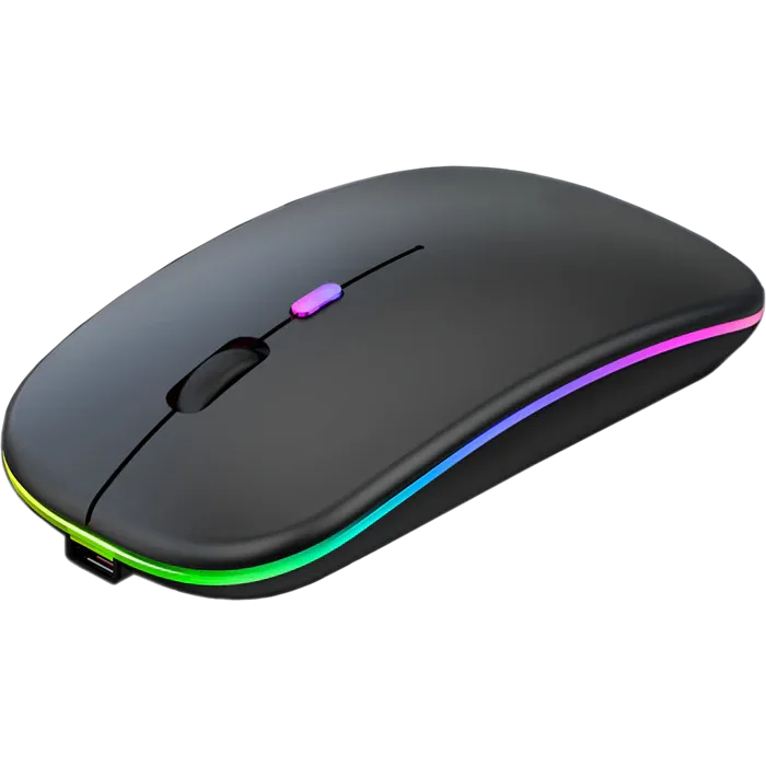 MOUSE INALAMBRICO RGB BT WIR W128 MO-46 - imagen 3
