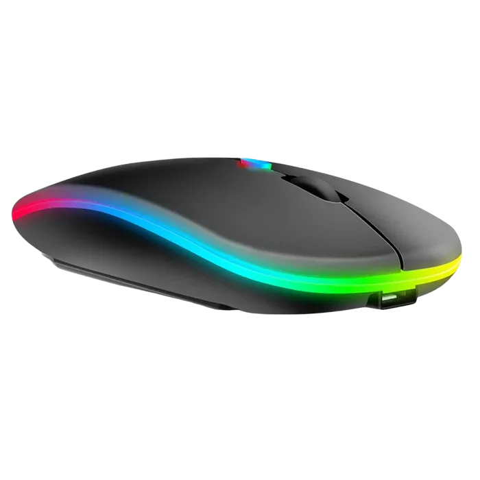 MOUSE INALAMBRICO RGB BT WIR W128 MO-46 - imagen 2