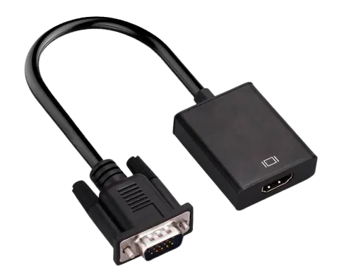 ADAPTADOR VGA/HDMI CAJA NEGRA CON AUDIO 2978