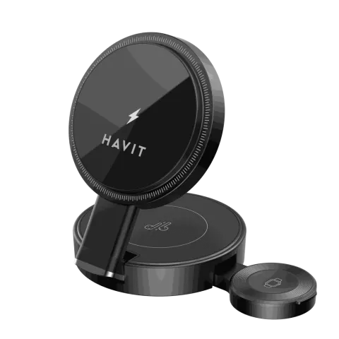 CARGADOR HAVIT 3 EN 1 INALAMBRICO