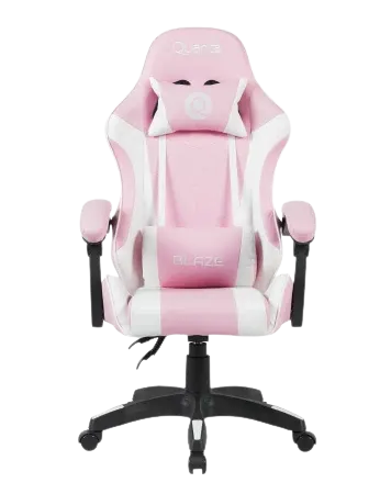 SILLA GAMER QUANTA QTSG3 NEGRO/ ROSA